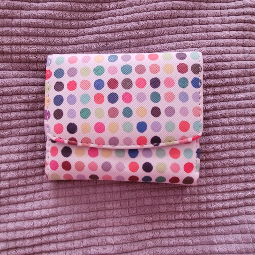 Buxton Pokadot Change Wallet